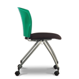 Caddy Chair - Plastic Back and Fabric Seat