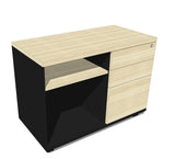Wooden Open Shelf Cabinet