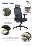 Berlin Highback Mesh Chair