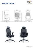 Berlin Highback Mesh Chair