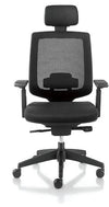 Danver Highback Chair - Full Black