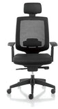 Danver Highback Chair - Full Black