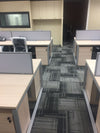 Free Standing Desk with Loop Leg