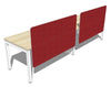 HPW-C2SS Rectangular Workstation - Cluster of 2
