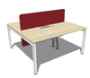 HPW-C2FF Rectangular Workstation Cluster of 2