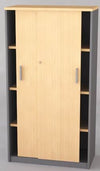 Wooden Sliding Door Cabinet