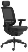 Danver Highback Chair - Full Black