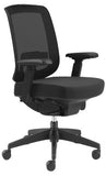 Danver Midback Chair - Full Black